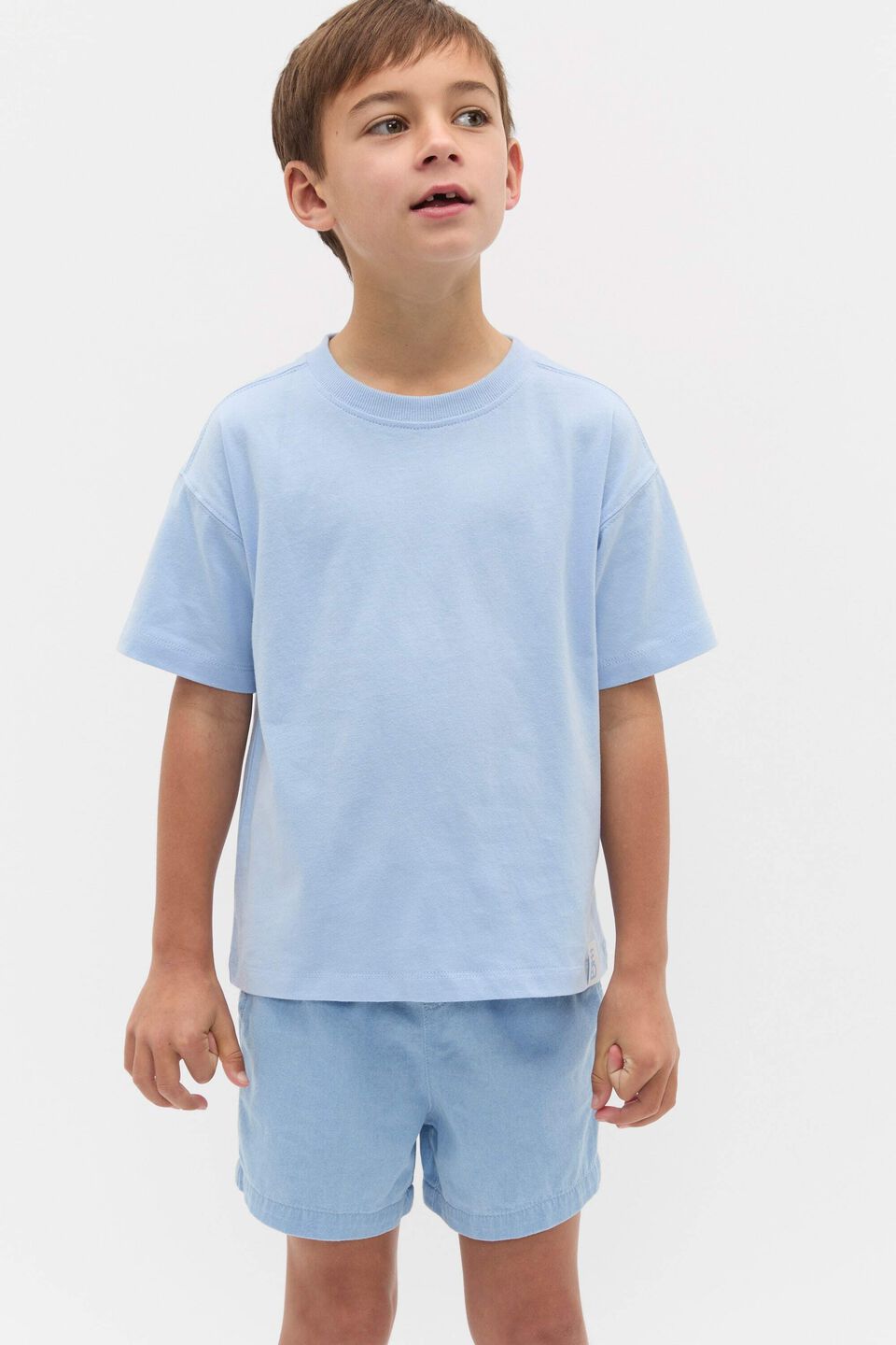 Oversized Tee  Luna Blue