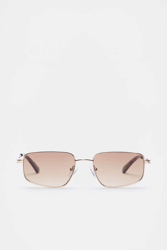 Maxine Frameless Sunglasses  Gold  hi-res