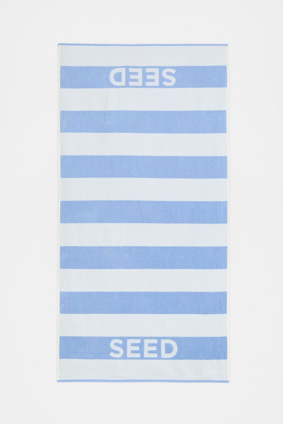 Beach Towel  Luna Blue Stripe