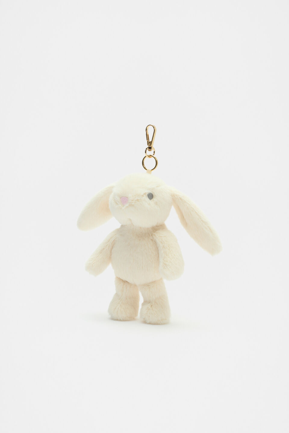 Bunny Bag Charm  Vanilla