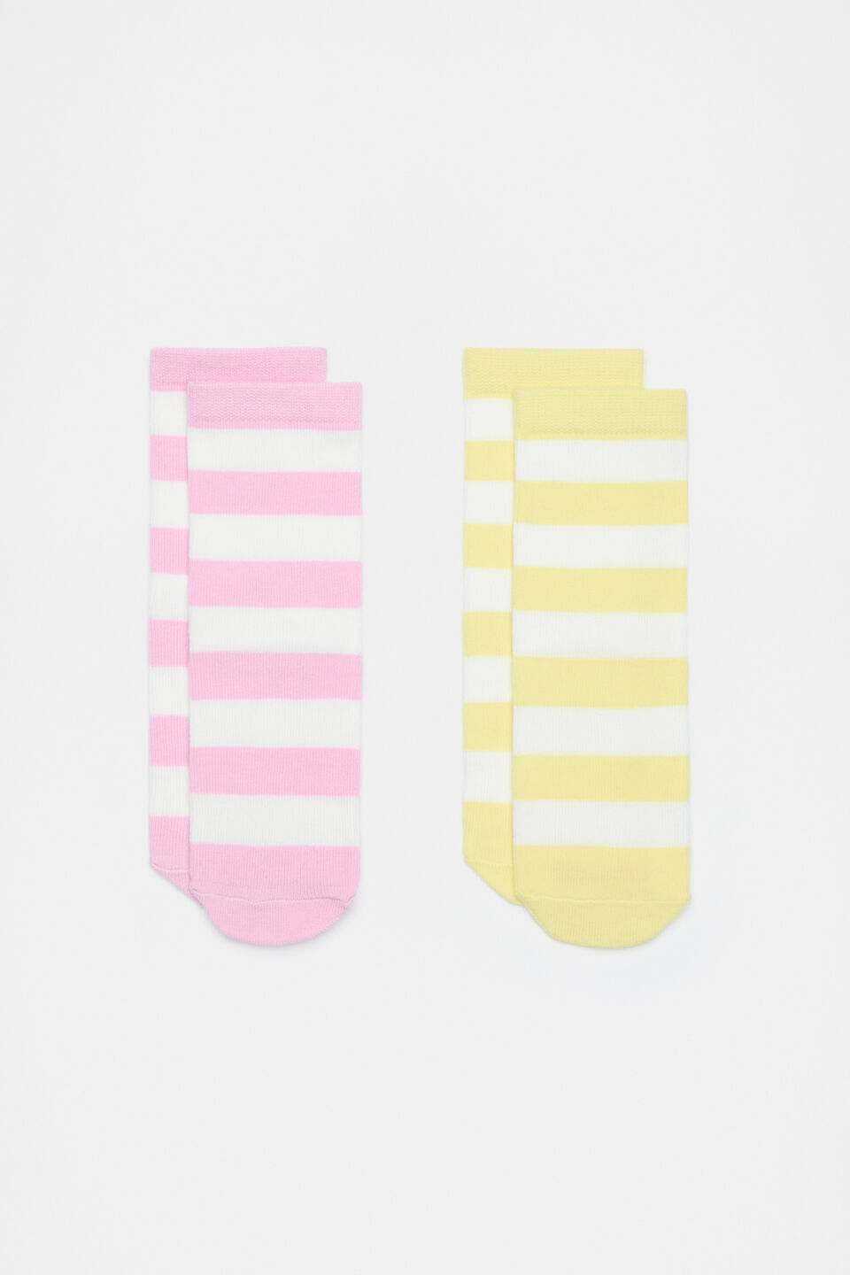 Stripe Sock 2 Pack  Lemongrass