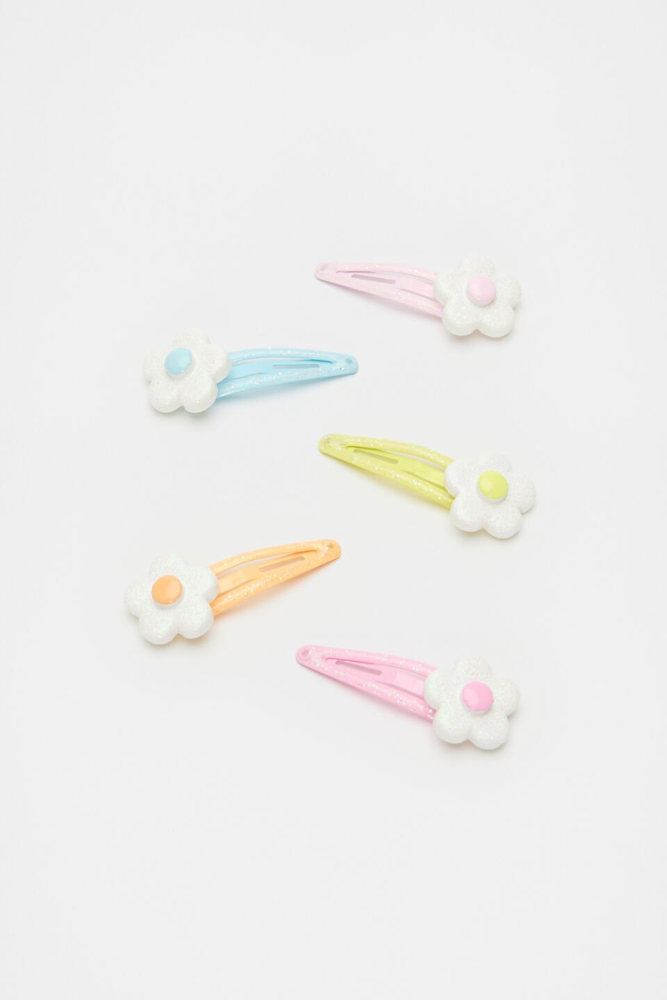 Glitter Flower Multi Snap Pack  Multi