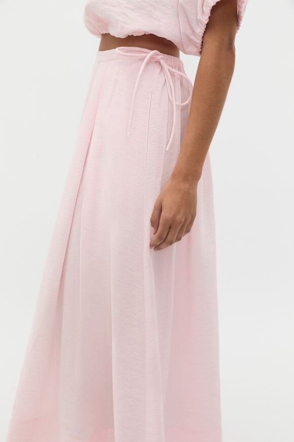 Crushed Pleat Detail Skirt  Primrose  hi-res
