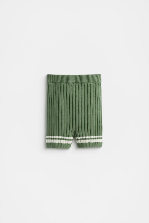 Rib Knit Short  Fern  hi-res
