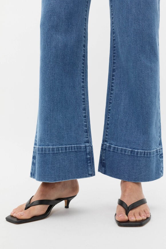 Core Wide Leg Pocket Jean  French Blue Denim  hi-res