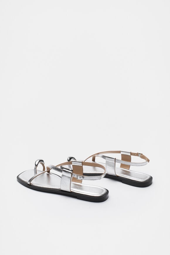 Lucia Toe Ring Sandal  Silver  hi-res