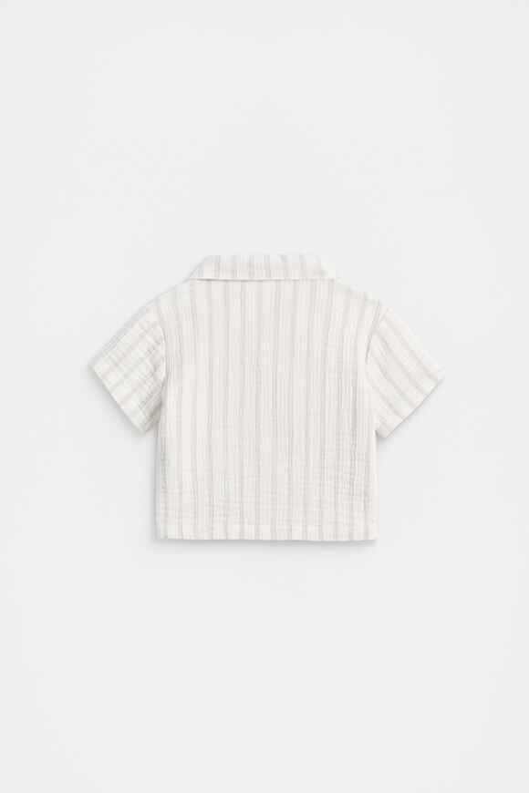 Stripe Shirt  Cloud Grey  hi-res
