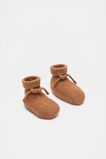 Knit Booties  Pumpkin Spice  hi-res