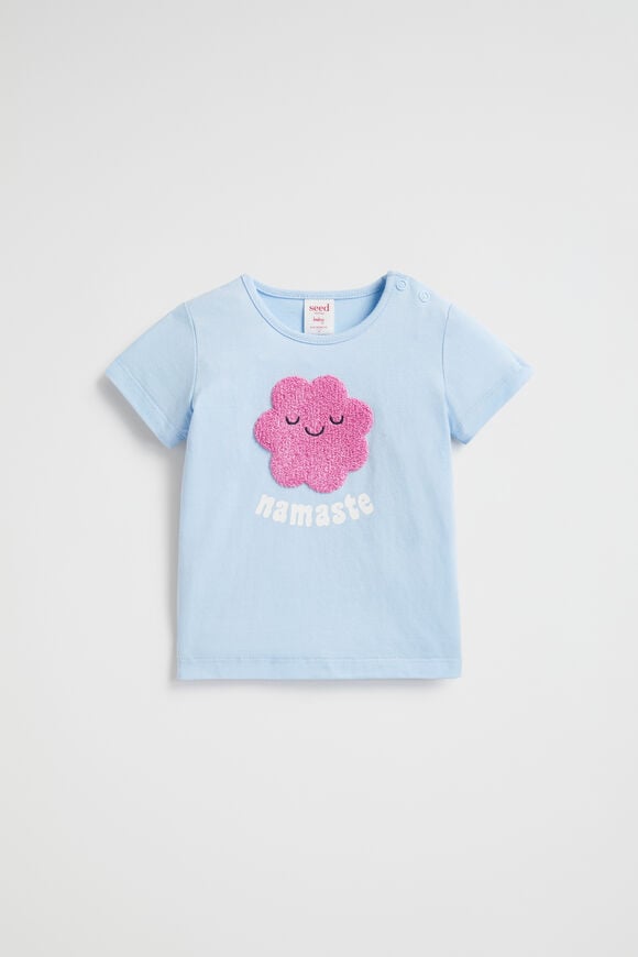 Namaste Tee  Baby Blue  hi-res