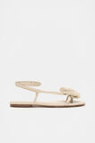 Ava Crochet Flower Sandal  Stone  hi-res
