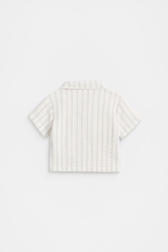 Stripe Shirt  Cloud Grey  hi-res