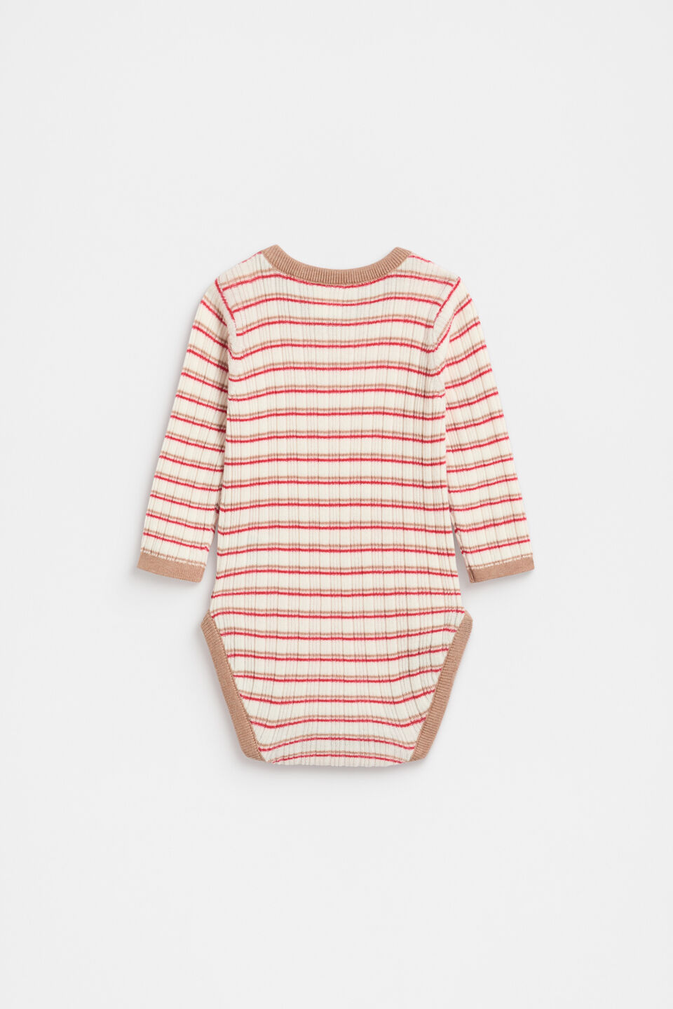 Stripe Knit Bodysuit  Multi