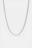 Fine Rope Necklace  Silver  hi-res