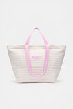 Seed Overnight Tote  Fairy Floss Stripe  hi-res