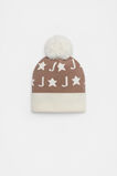 Star Initial Beanie  J  hi-res