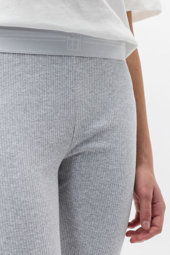 Kick Flare Rib Pant  Cloud Grey Marle  hi-res