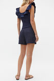 Core Linen Waisted Short  Midnight Sky  hi-res