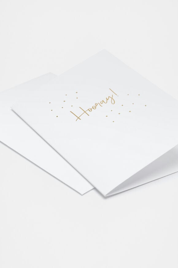 Greeting Card  Hip Hip Hooray  hi-res