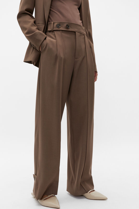 Button Detail Trouser  Affogato  hi-res