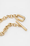 Rounded Link Bracelet  Gold  hi-res