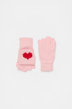 Heart Mittens  Rose Petal  hi-res