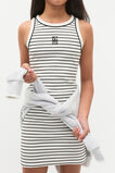 Logo Tank Dress  Canvas Stripe  hi-res