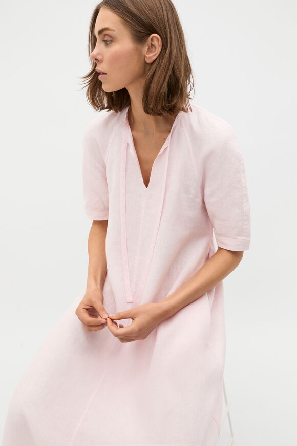 Linen Belted Maxi Dress  Primrose  hi-res