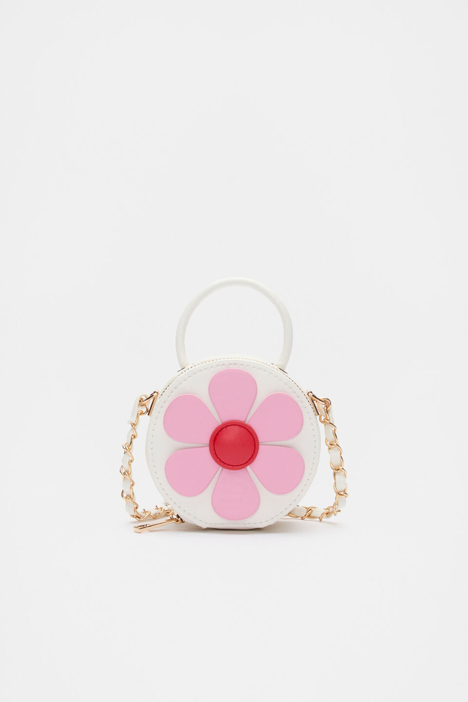 Flower Mini Cross Body  Candy Pink