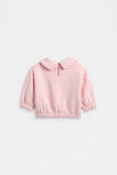 Scallop Collar Sweat  Rose Petal Marle  hi-res