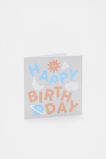 Happy Birthday Galaxy Card  Multi  hi-res