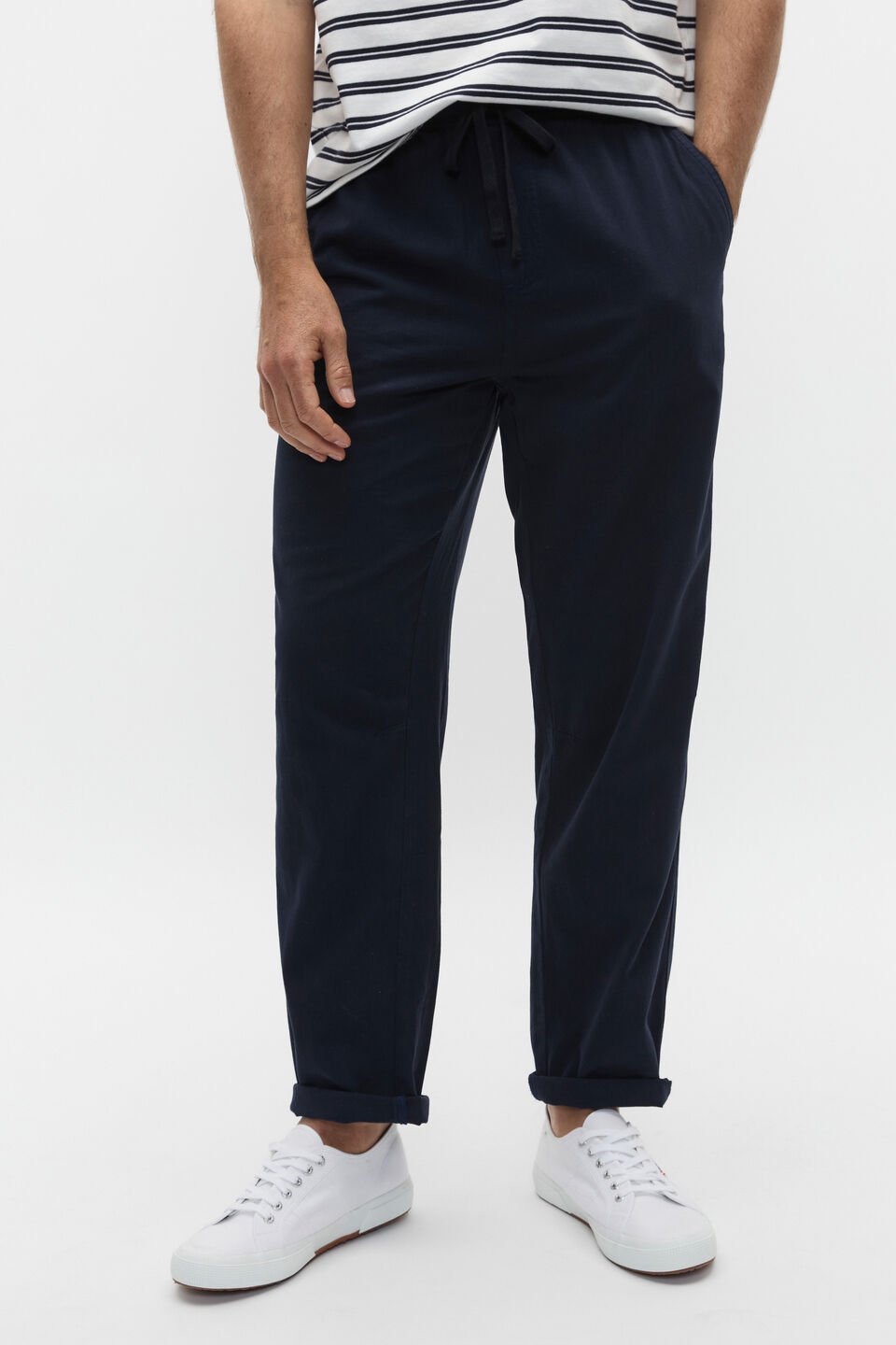 Comfort Trouser  Midnight Blue