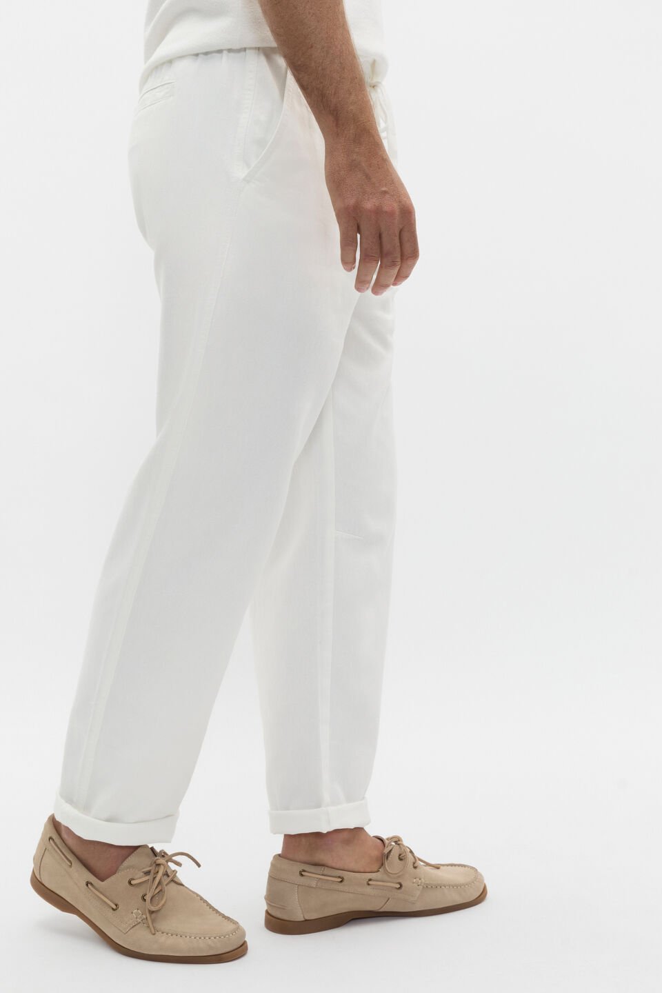 Comfort Trouser  Vintage White