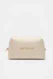 Logo Cosmetic Bag  Natural  hi-res