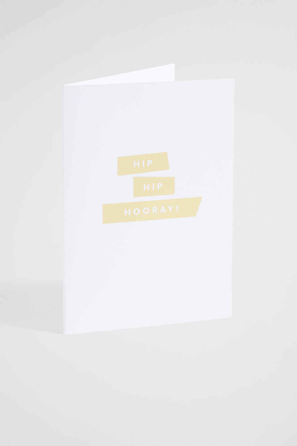 Greeting Card  Hooray