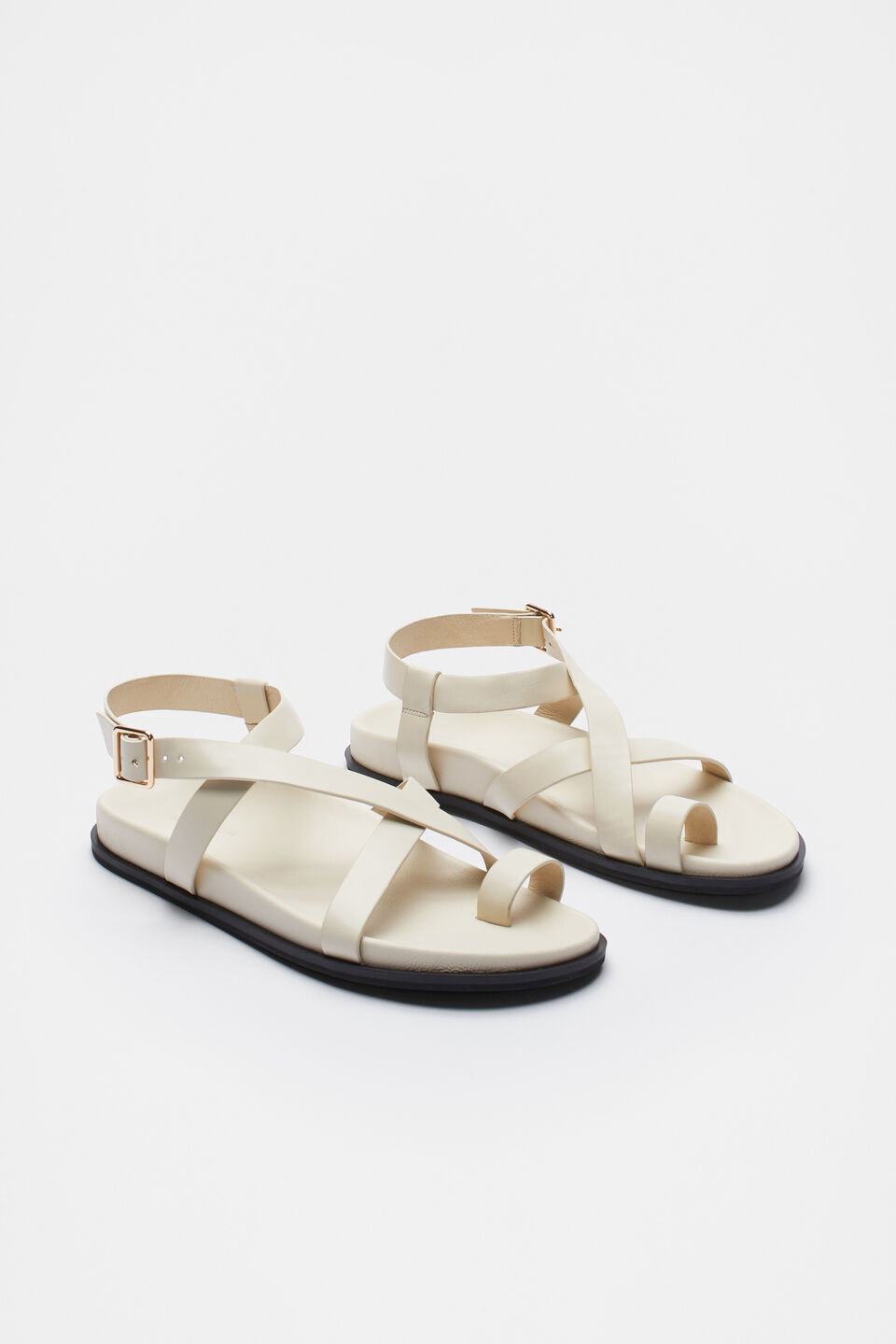 Tori Footbed Sandal  Stone