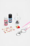 Strawberry Bubble Tea Bag Charm Kit  Multi  hi-res