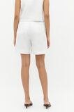 Linen Mid Length Short  Whisper White  hi-res