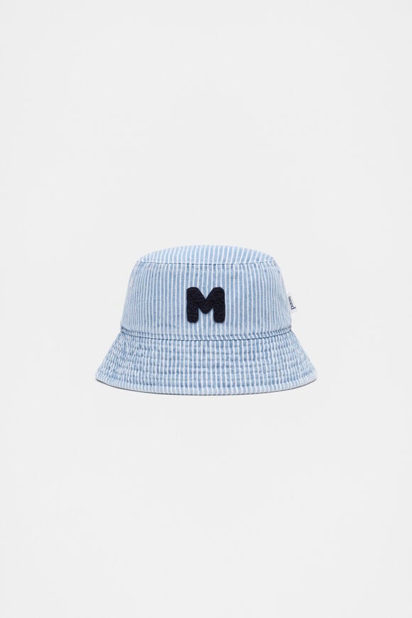 Blue Mini Initial Bucket Hat  M  hi-res