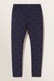 Terry Spot Leggings  Navy  hi-res
