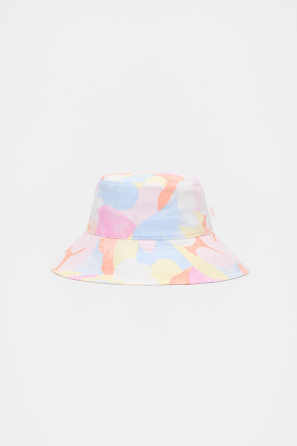 Abstract Floral Hat  Multi  hi-res