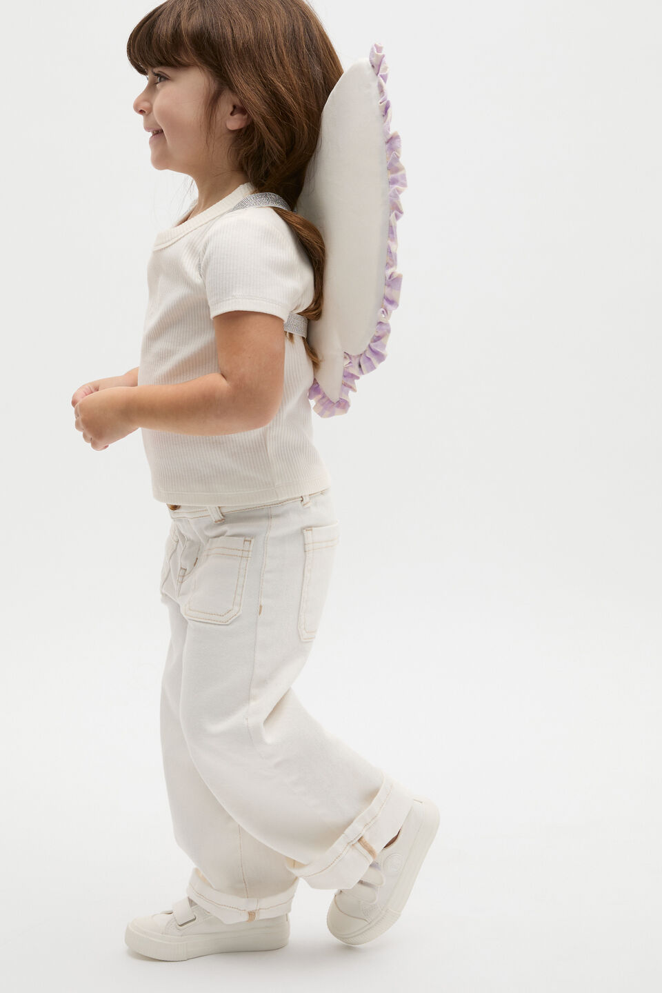 Embroidered Butterfly Wings  Multi