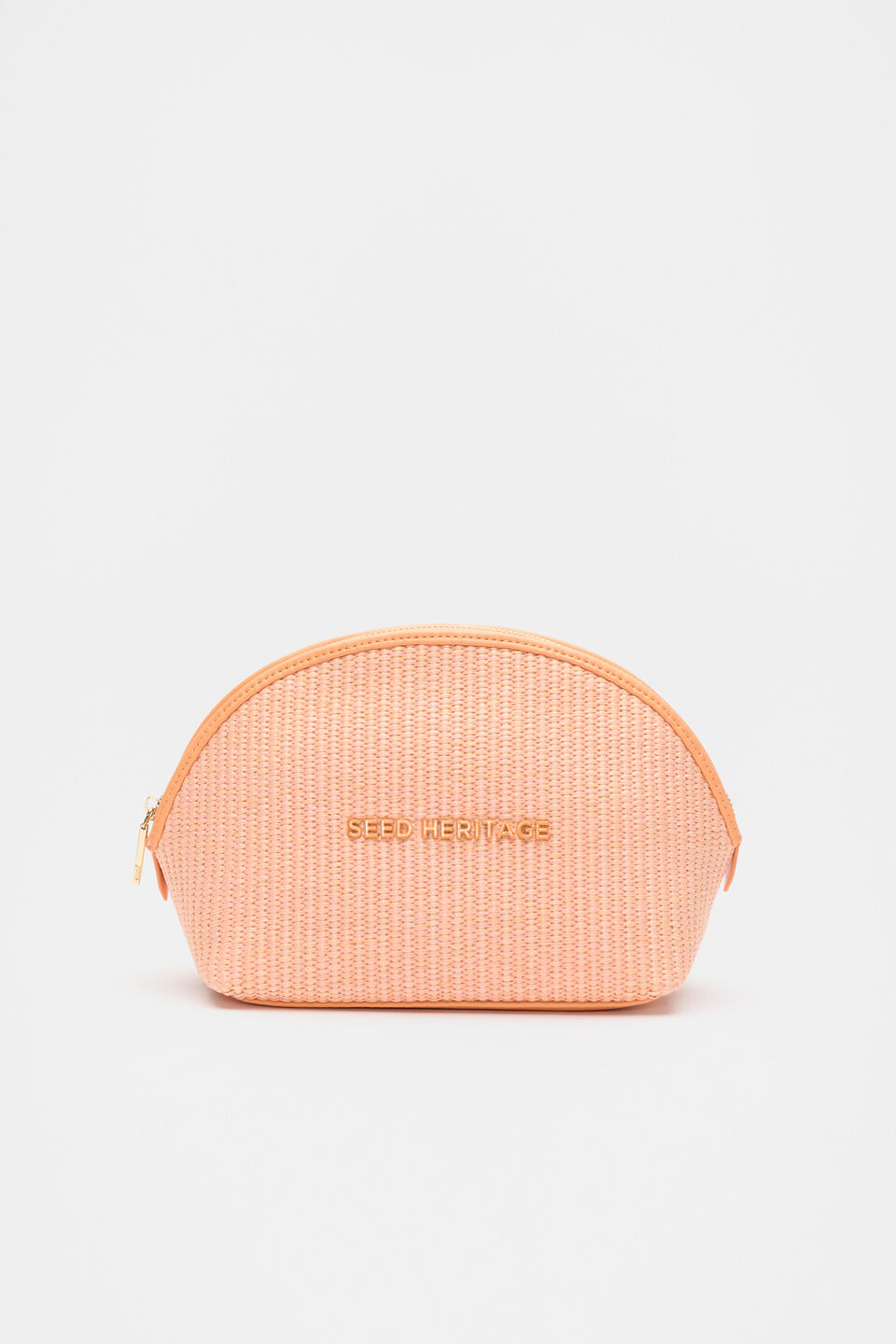 Curved Pouch  Tangerine