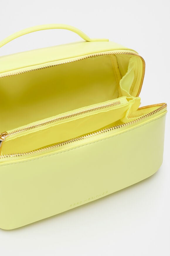 Zip Around Cosmetic Case  Lemongrass  hi-res