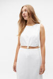 Bead Detail Cut Out Dress  Whisper White  hi-res