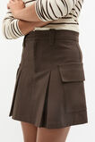 Cargo Pocket Skirt  Dark Espresso  hi-res