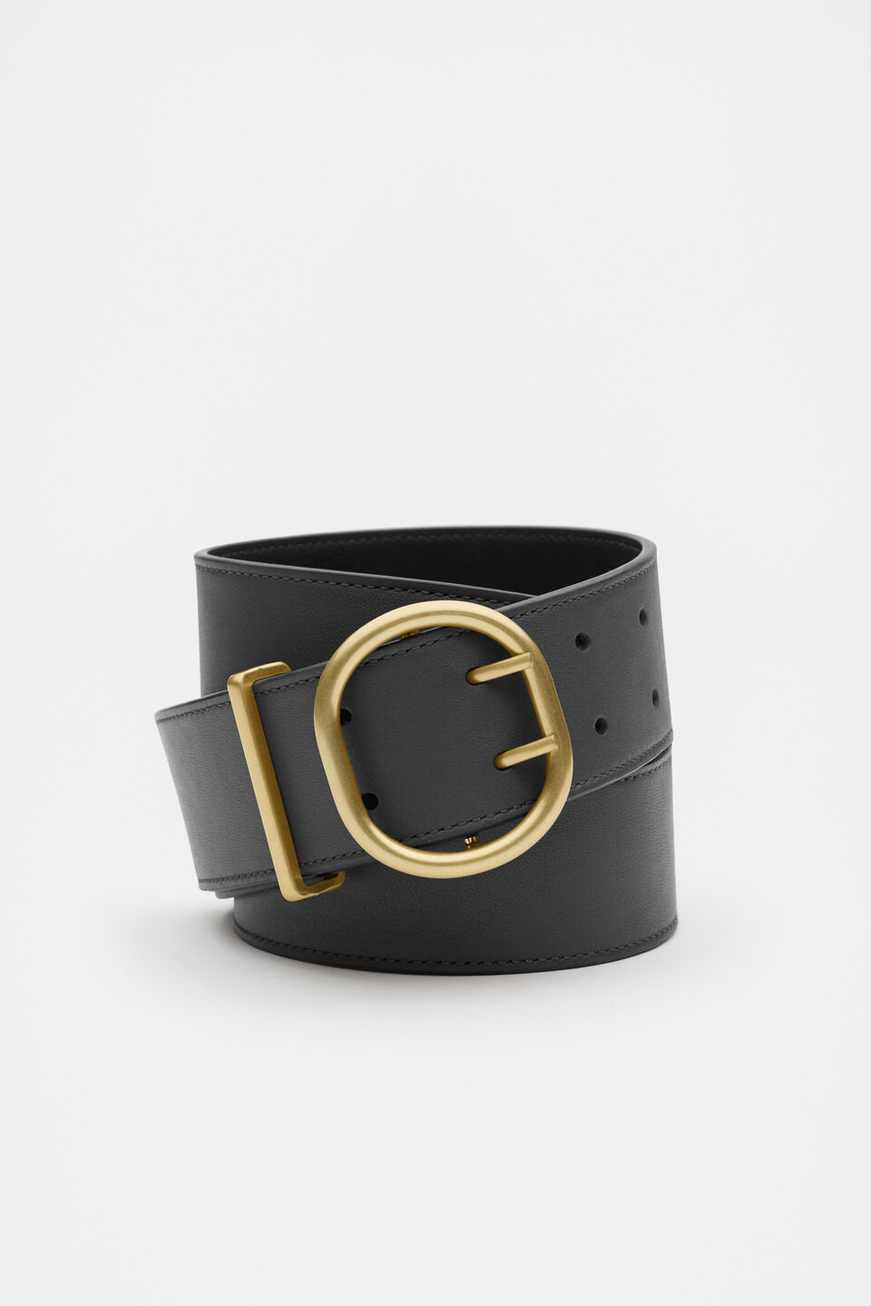 Reese Double Prong Belt  Black