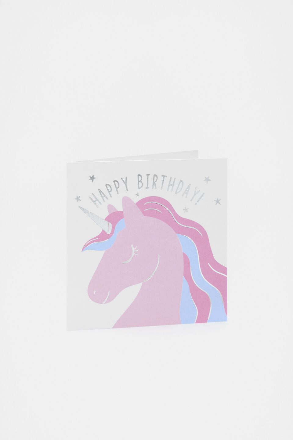 Happy Birthday Unicorn Card  Multi
