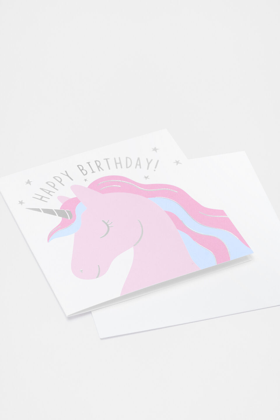 Happy Birthday Unicorn Card  Multi