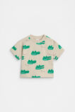 Croc Track Tee  Cool Stone  hi-res