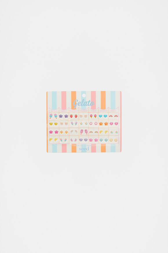 Gelato Stick On Earrings  Multi  hi-res